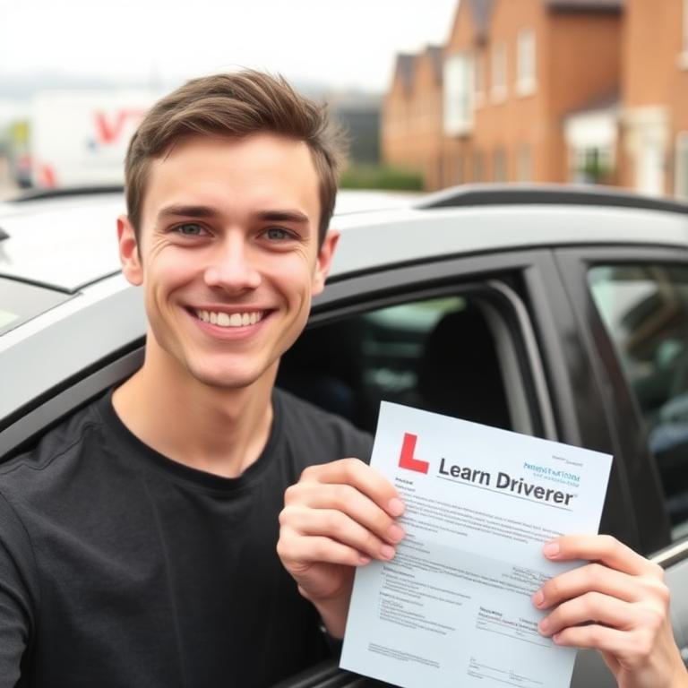 Student passed driving test